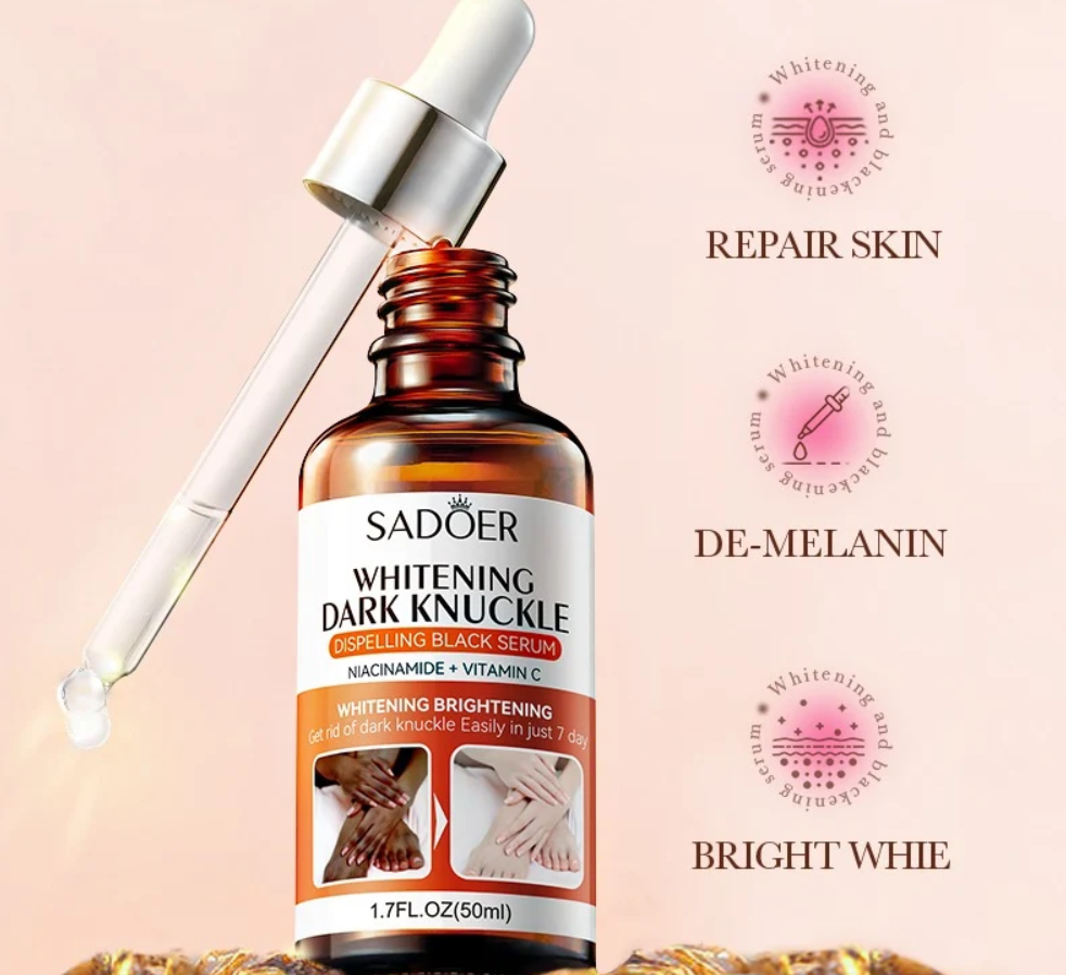 SADOER Dark Knuckle Whitening Serum – Niacinamide + Vitamin C 50ml