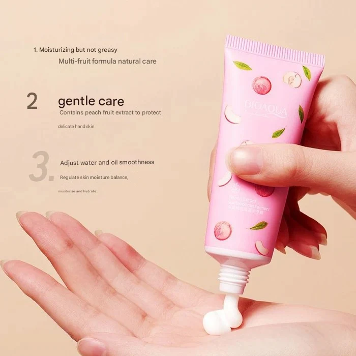 BIOAQUA Hand Cream application