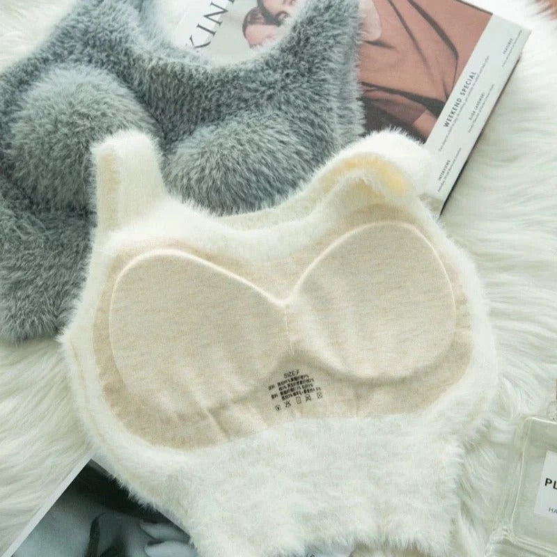 Teddy Bear Blouse  – Cozy Chic Bralette